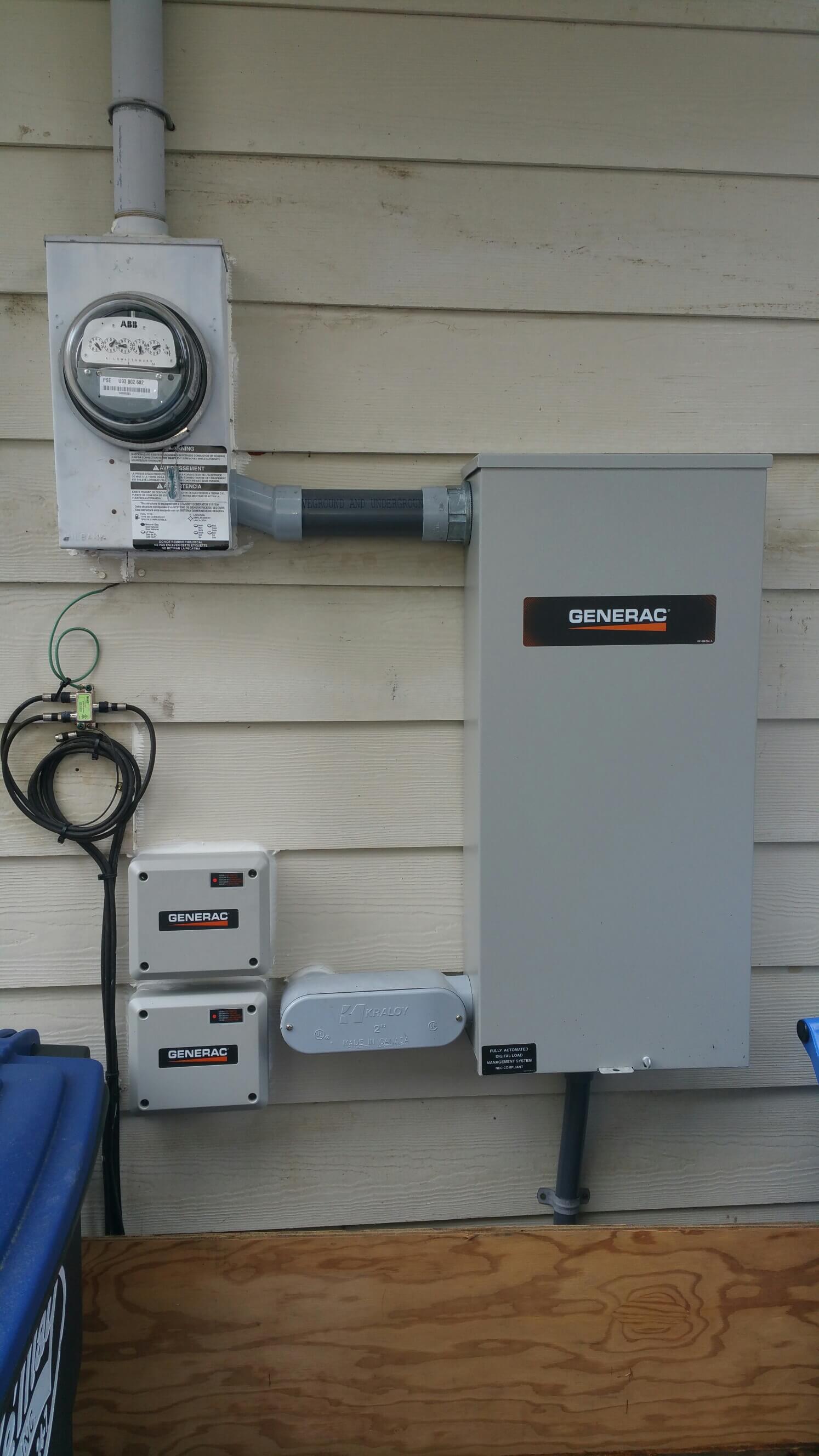 22kw Generac/Honeywell Washington Electric