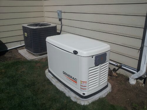 Budget Bellevue generator install in WA near 98007