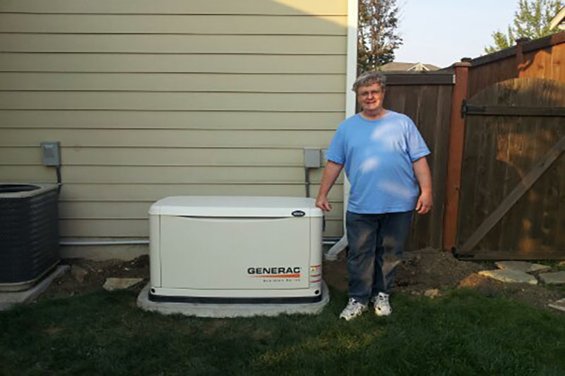 Quick Mercer Island generator install in WA near 98040