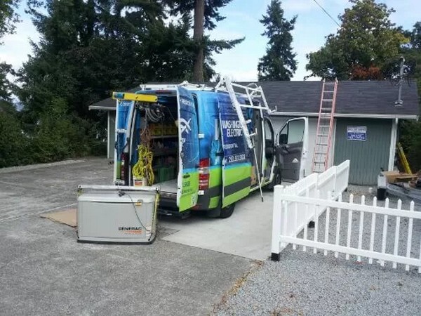 Quick Covington residential generator install in WA near 98042